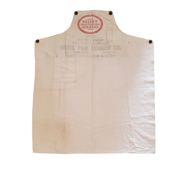 Vintage Work Apron - Picture 2 of 3